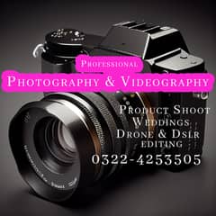 Photography & Videography Services (Photographer / Videographer)