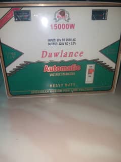 Dawlance Automatic 15000watts stabilizer(working condition)