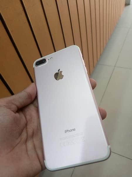 Iphone 7 plus Pta Approved 128gb Rose Gold exchange possible with ios 2