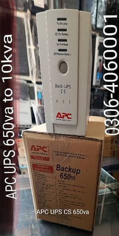 APC UPS 650VA TO 500KVA IMPORTED UPS PURE SINE WAVE