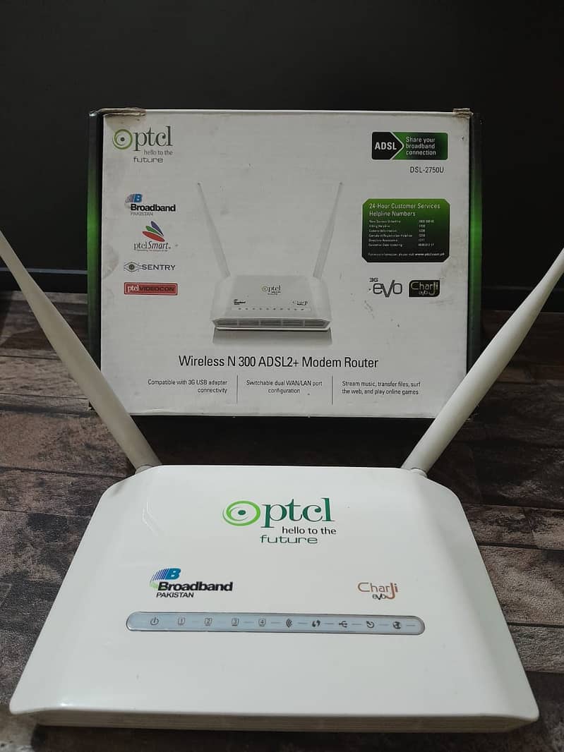 PTCL Router Dsl-2750U 0