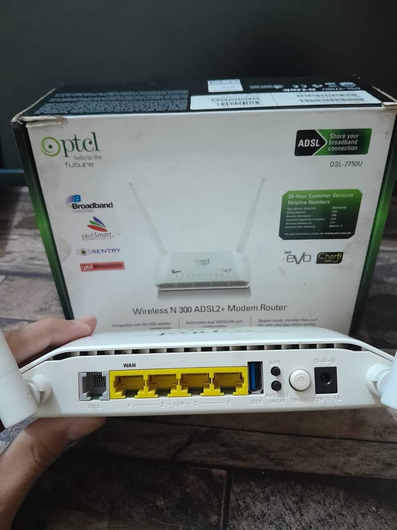 PTCL Router Dsl-2750U 1