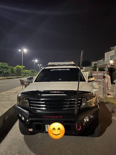 Toyota Hilux 2015 vigo champ with hammar bumper & TRD kit 2