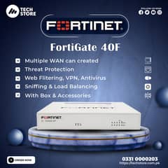 FORTINET FortiGate-40F | Fire''wall Appliance | Branded Used (Box)