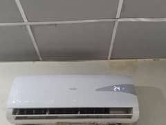 Haier Ac with 10 by 10 condition new conditione