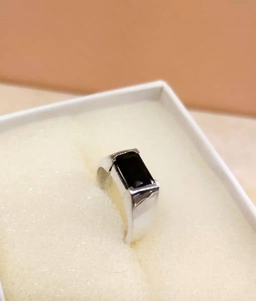 Tourmaline Gemstone Handmade Silver Ring 2