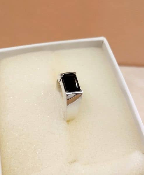 Tourmaline Gemstone Handmade Silver Ring 3