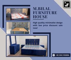 bed set/dressing/side tables/single bed/almari/king size bed/cupboard