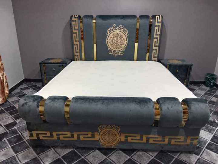 bed set/dressing/side tables/single bed/almari/king size bed/cupboard 8