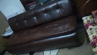 5 Seater sofa set (Leather)