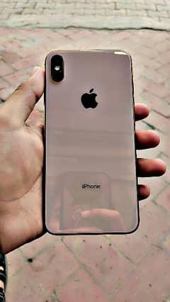 I phone xs max golden colour 256