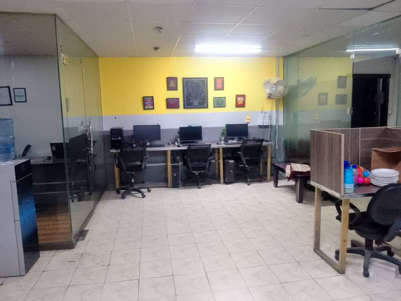 950 Sq Ft Brand New Independent Corporate Office FOR RENT MAIN BOULEVARD Gulberg Lahore 0