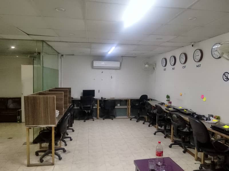 950 Sq Ft Brand New Independent Corporate Office FOR RENT MAIN BOULEVARD Gulberg Lahore 6