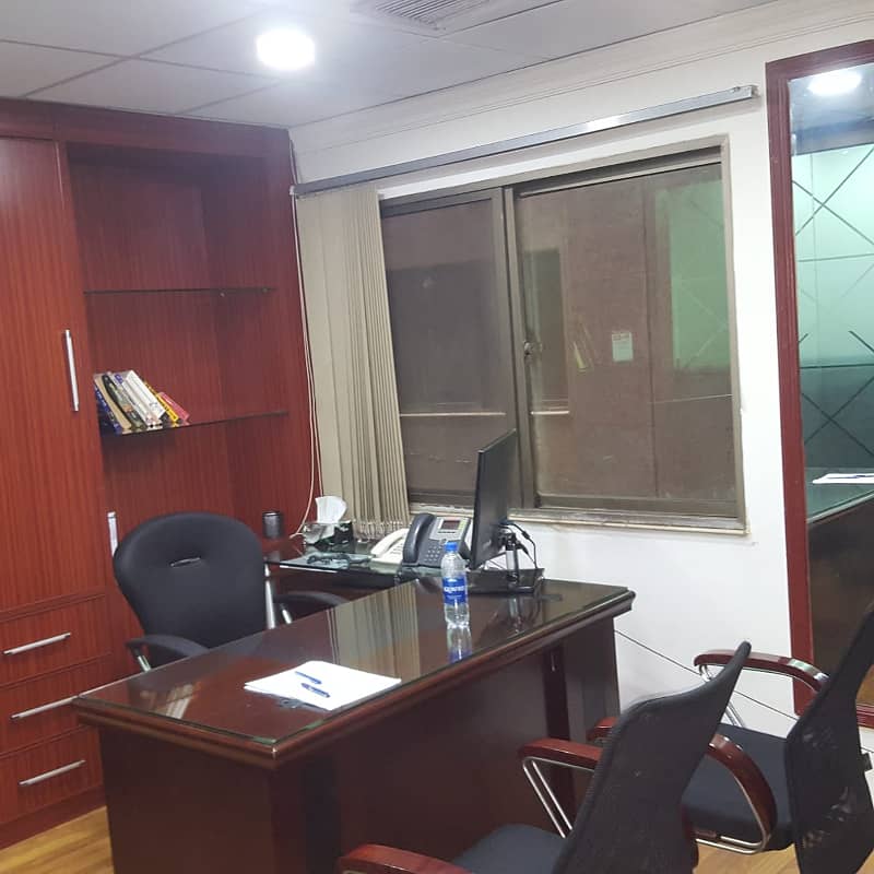 Fully Furnished Office Area 850 Square Feet Available For Rent Real Pictures in Main Boulevard Road Gulberg 3 Lahore 6