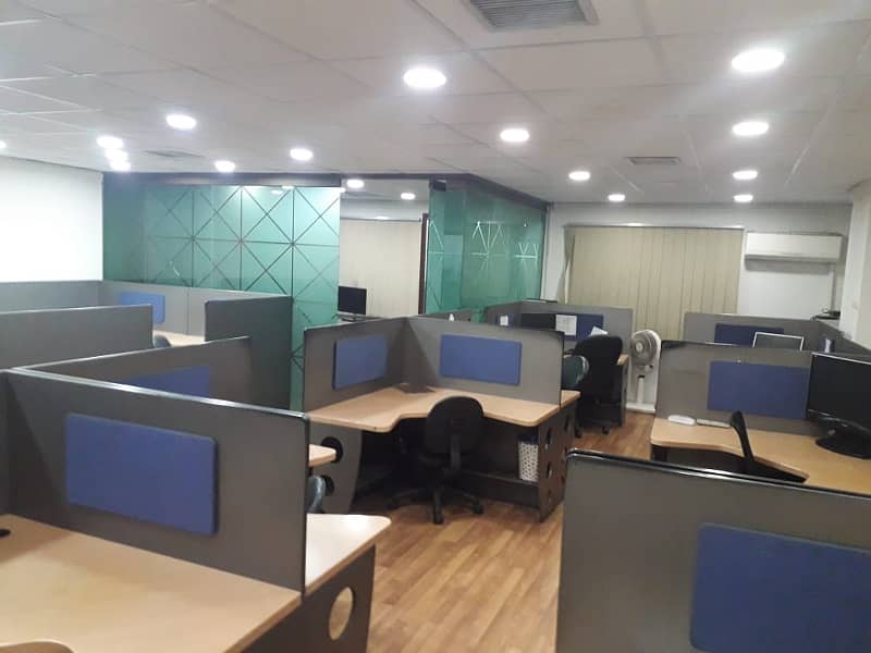 Fully Furnished Office Area 850 Square Feet Available For Rent Real Pictures in Main Boulevard Road Gulberg 3 Lahore 7