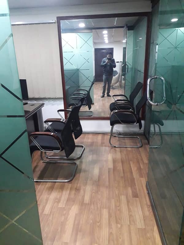 Fully Furnished Office Area 850 Square Feet Available For Rent Real Pictures in Main Boulevard Road Gulberg 3 Lahore 9