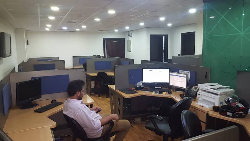 Fully Furnished Office Area 850 Square Feet Available For Rent Real Pictures in Main Boulevard Road Gulberg 3 Lahore 11