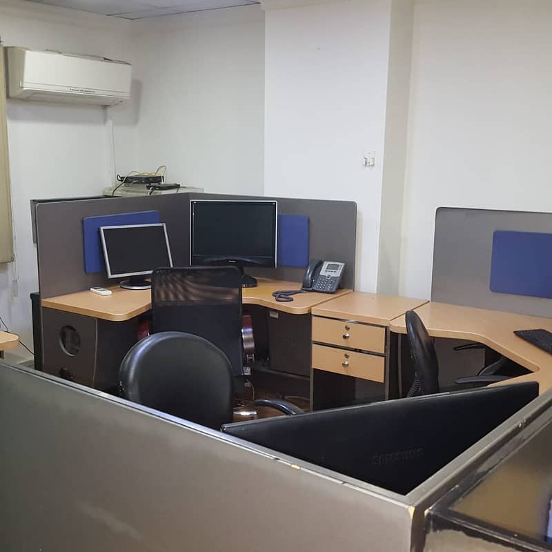 Fully Furnished Office Area 850 Square Feet Available For Rent Real Pictures in Main Boulevard Road Gulberg 3 Lahore 12