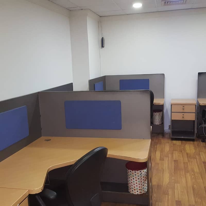 Fully Furnished Office Area 850 Square Feet Available For Rent Real Pictures in Main Boulevard Road Gulberg 3 Lahore 13