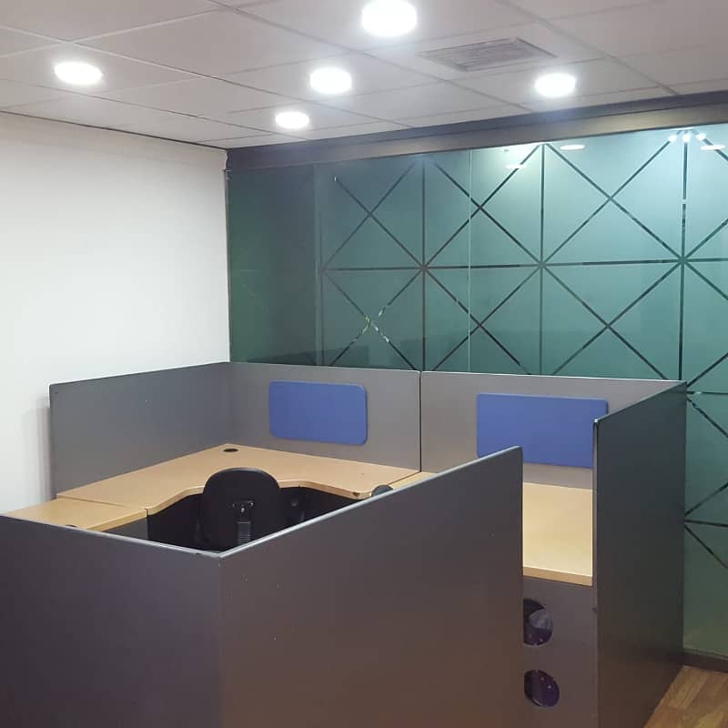 Fully Furnished Office Area 850 Square Feet Available For Rent Real Pictures in Main Boulevard Road Gulberg 3 Lahore 14