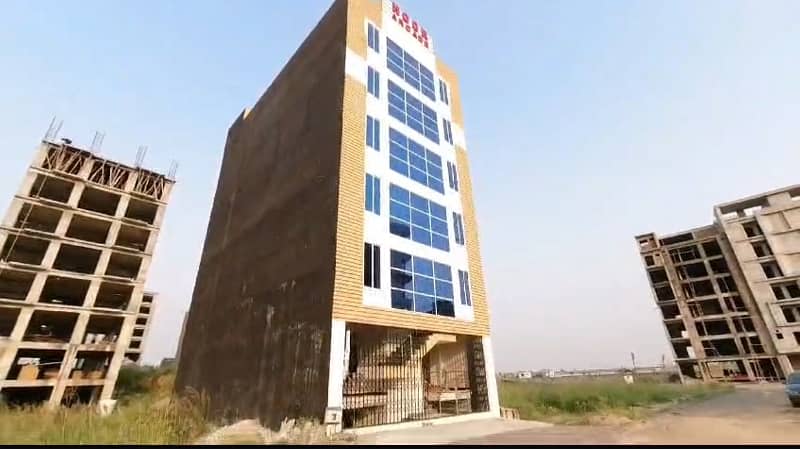 8 Marla Commercial Ready Plaza Available for Sale in Mumtaz City Ravi Block 6