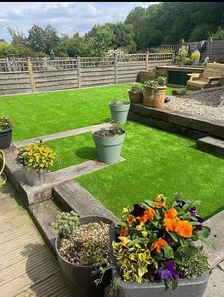 design your home and office artificial grass 1