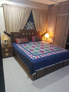 Par Day short time One BeD Room apartment Available for rent in Bahria town phase 4 and 6 empire Heights 2 Family apartment