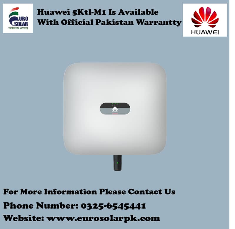 Huawei 5Ktl  with official replacement warranty in Pakistan 2