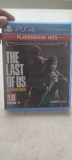 LAST OF US REMASTERED PS4 USED