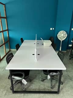 working stations available with chairs for sale