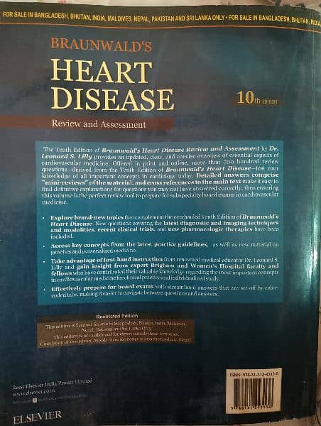 BRAUNWALD'S HEART DISEASE

Review and Assessment
5th edition 1