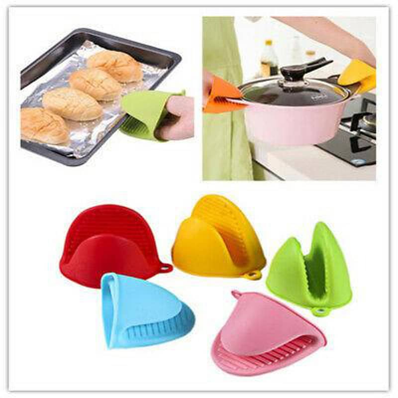 Silicone Pot Holder Oven Mini Mitt 1 Pair (2pc) 1