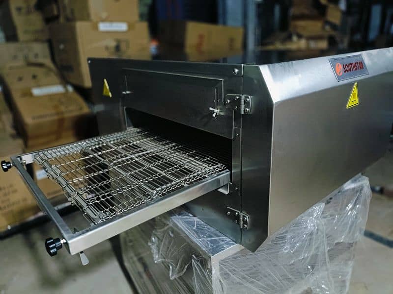 Conveyer pizza oven 18" belt southstar 1