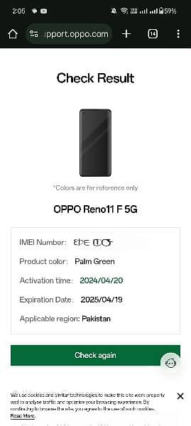 OPPO RENO 11F 5G 7