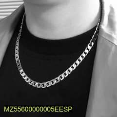 Cuban stainless chain necklace for boys