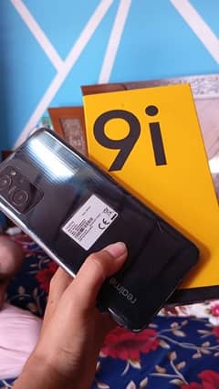 Realme 9i 6/128 good confition all ok ladoes hand used