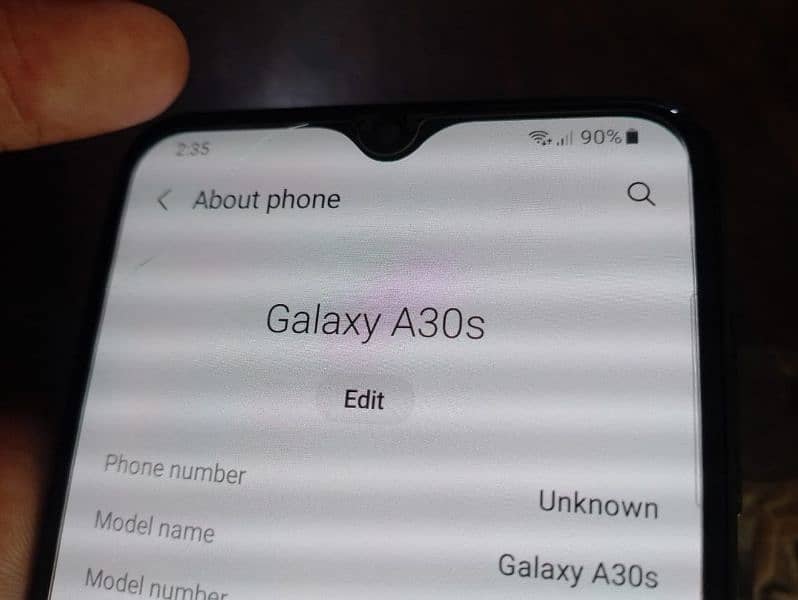 Samsung galaxy a30s 7