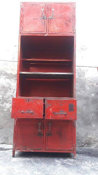 8 ft Long Office Pure Iron Safe Almari For Sale 0