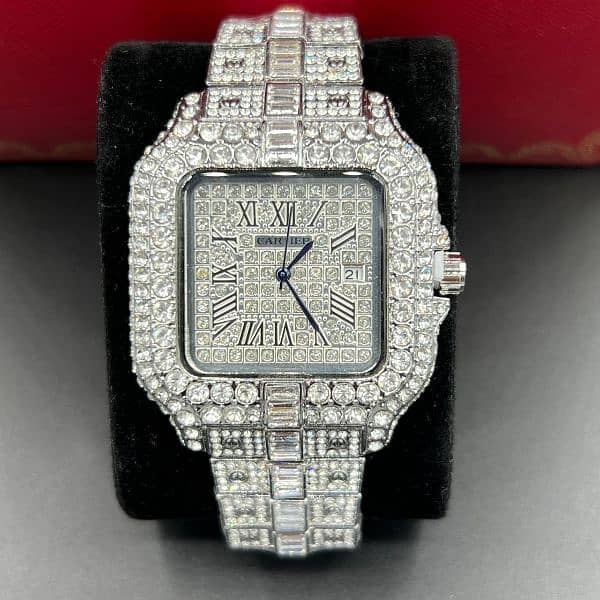 Men’s iced watch 0