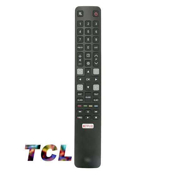 Remote control • Original TCL voice • Universal remote 12