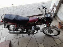 Honda CD 70 2022 total geniuine urgent sale 03074550908