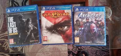 PS4 3 games