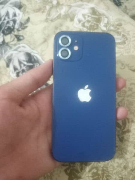 i phone 12 jv 64 gb 99 % battery waterpack sim working 2