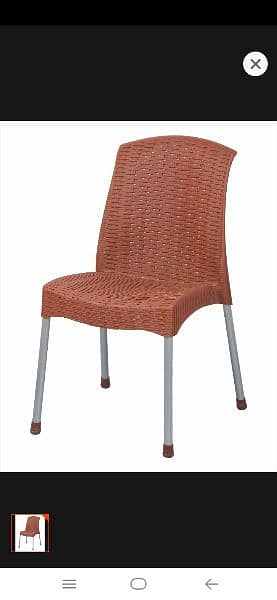 Plasti  chair/Without Arm chair/Aram less chair or Quitta capy chair 5