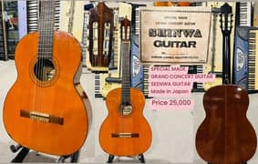 Nylon Guitar SPECIAL MADE GRAND CONCERT SEENWA GUITAR Made In Japan