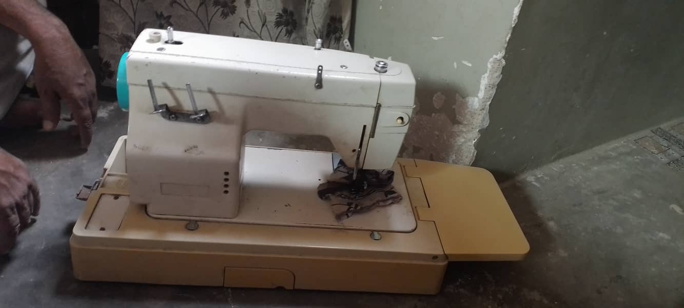 Embroidery machine 9