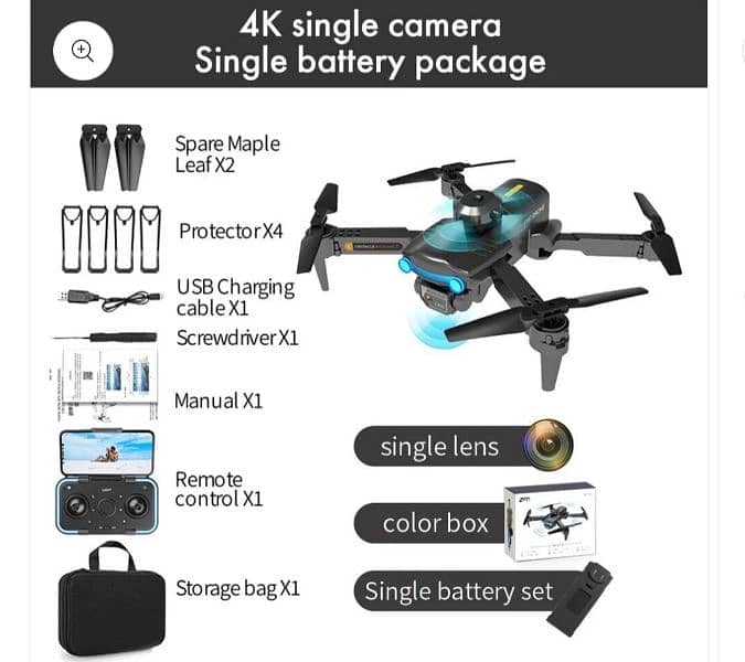 F187 Drone - 2024 New 4K HD Dual Cameras 3