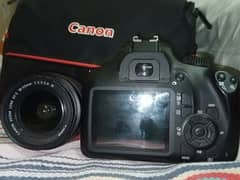 canon eos 4000d with extra lense 10/10 condition