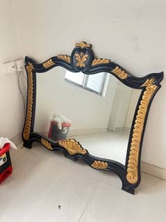 solid wood mirror