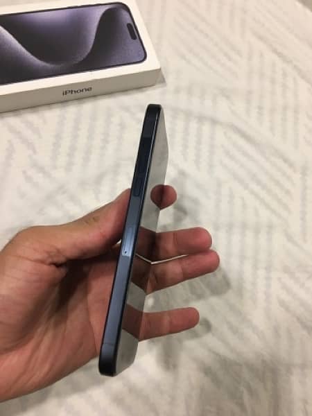 iphone 15pro max 256gb blue titanium PTA Approved 5